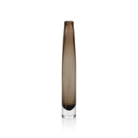 Zodax Torcy Slim Taupe Vase, Medium