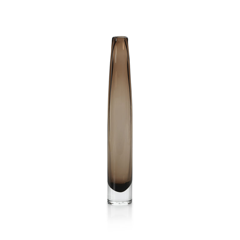 Zodax Torcy Slim Taupe Vase, Medium