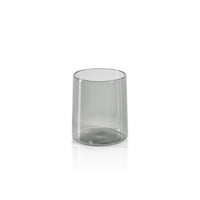Zodax Lorient Tumbler Glasses, Smoke, Set of 6