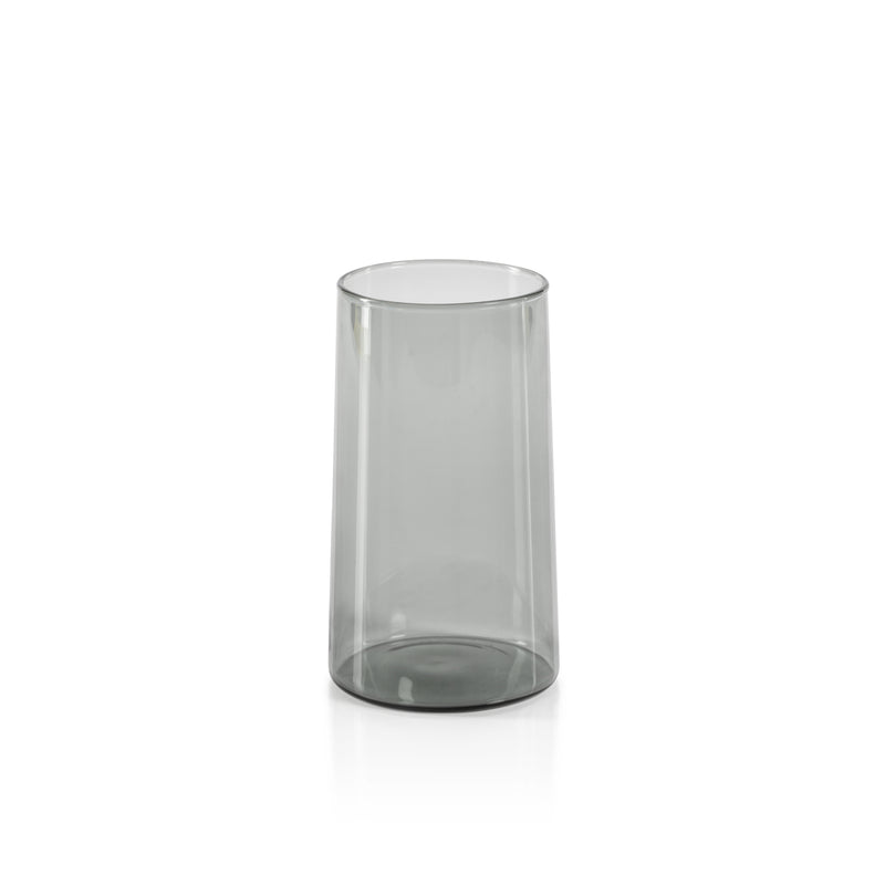 Zodax Lorient Highball Glasses, Smoke, Set of 6