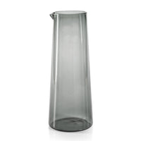 Zodax Lorient Glass Pitcher, Smoke