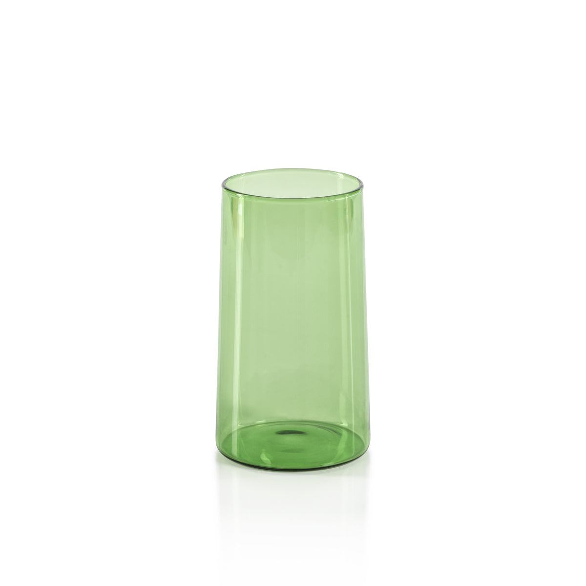 Zodax Lorient Highball Glasses, Fern Green, Set of 6