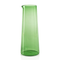 Zodax Lorient Glass Pitcher, Fern Green