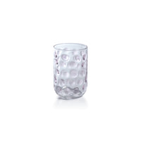 Zodax Abbeville Glass Tumblers, Pink, Set of 4