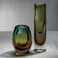 Zodax Gijon Handcrafted Crystal Bloom Vase
