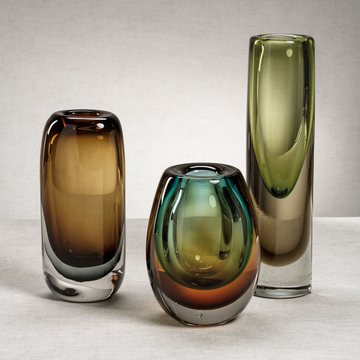 Zodax Luarca Artistry Cylinder Glass Vase