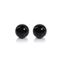 Zodax Noyon Crystal Glass Fill Decorative Balls, Set of 2