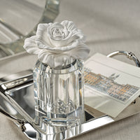 Zodax Venezia Porcelain Diffuser, “Liliana”- Orange Blossom, Mimosa Absolute and White Musk