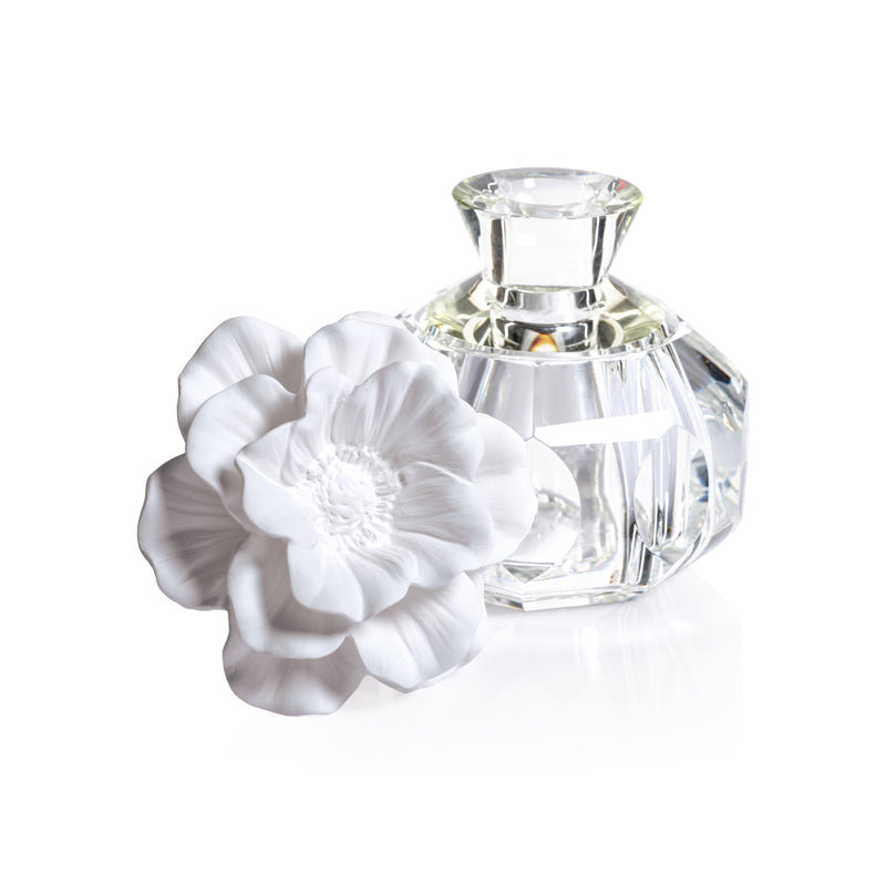 Zodax Venezia Porcelain Diffuser, “Alessandra”- Bergamot, Orange Flower and Oakmoss