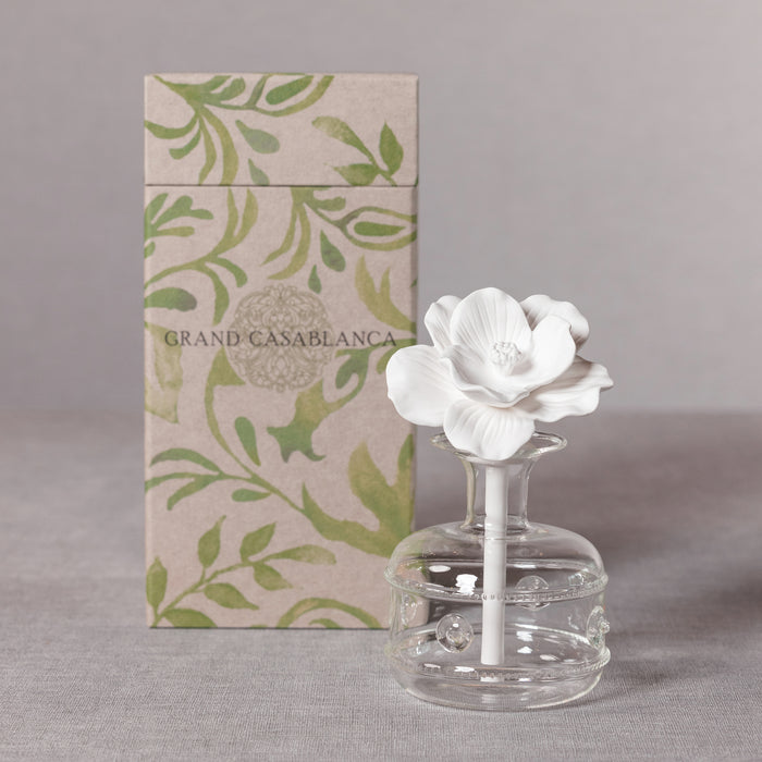 Zodax Grand Casablanca Porcelain Diffuser, Lily of the Valley