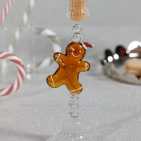 Zodax Holiday Gingerbread Taper Candle Holders, Set of 4
