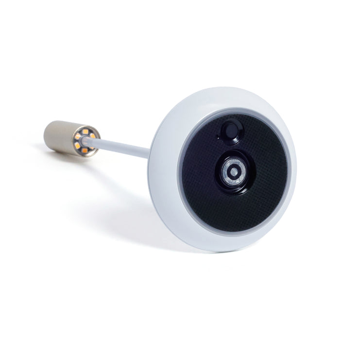 Smart light bulb on a white background