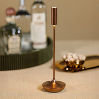 Zodax Sleek Rechargeable Table Light, Brushed Bronze