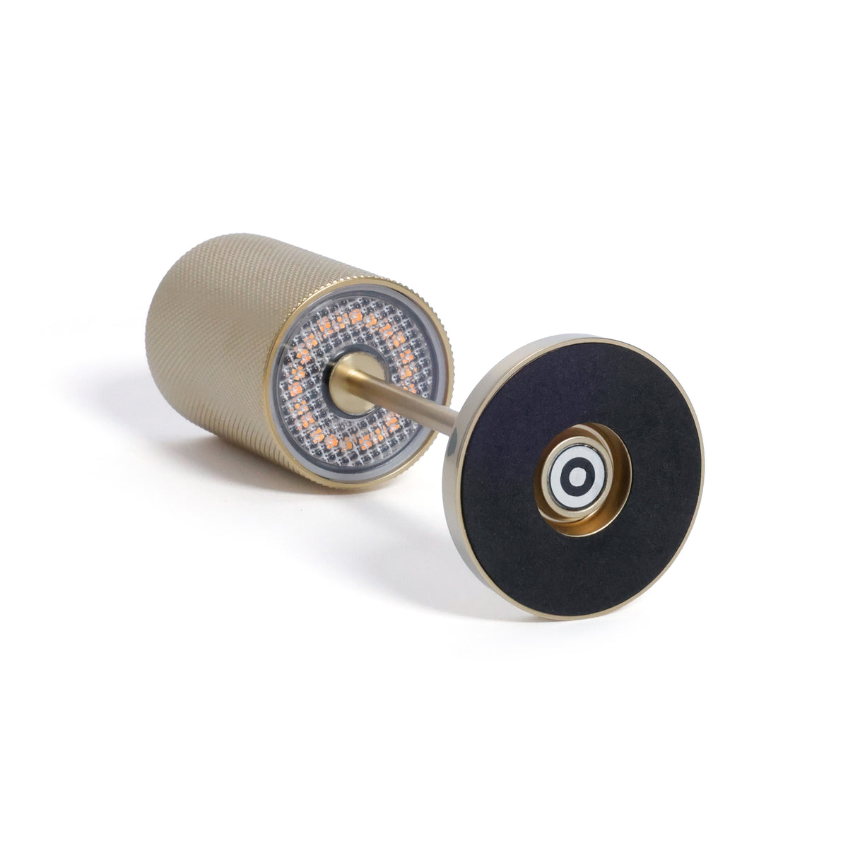 Zodax Gold Rechargeable Table Light, Facet