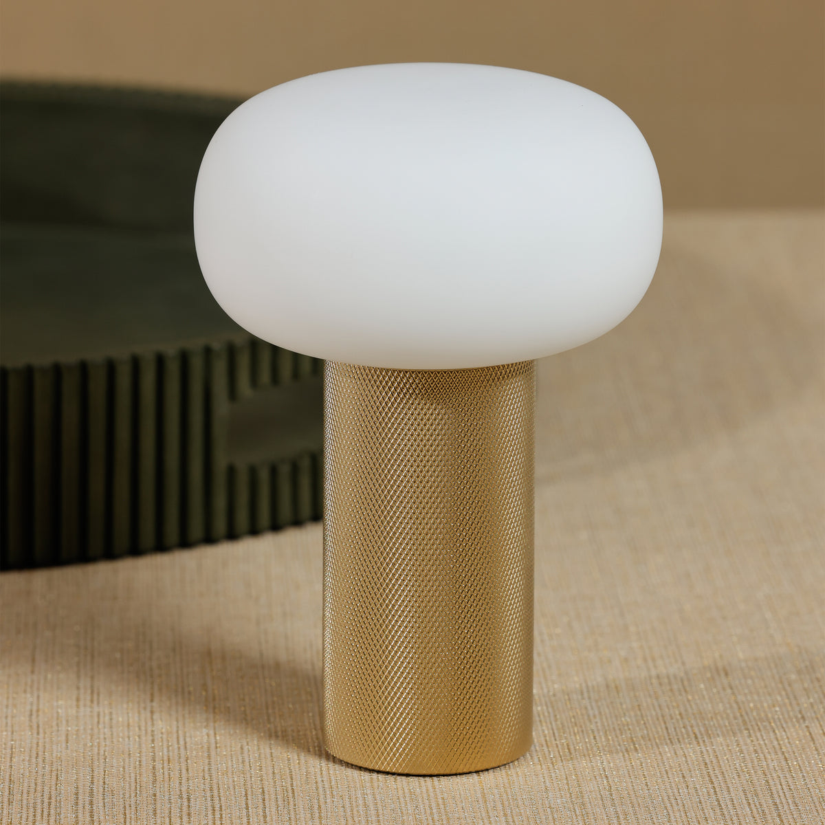 Zodax Halo Gold Rechargeable Table Light