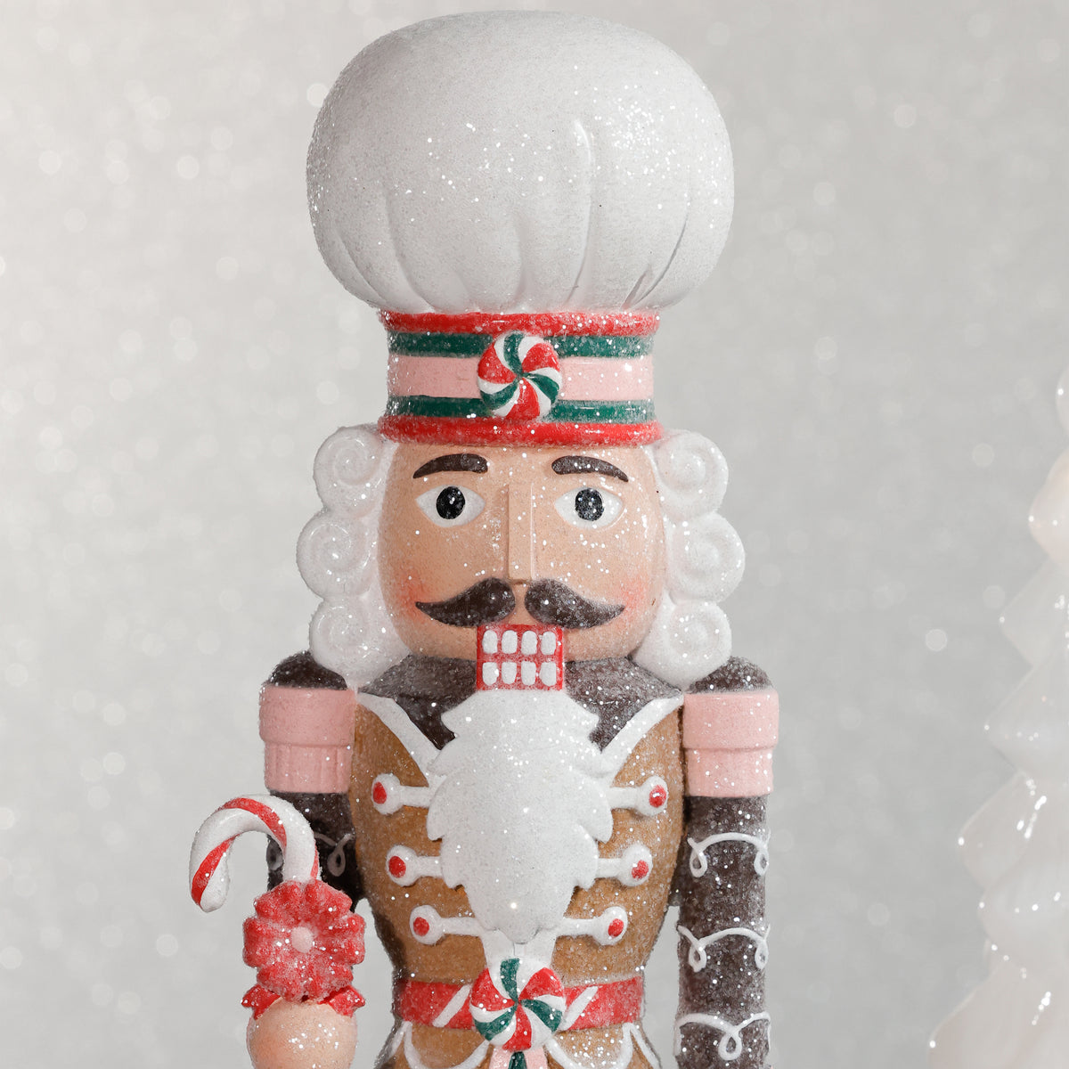 Zodax Candy Cane Soldiers Holiday Figurines, Set of 3 Assorted Styles