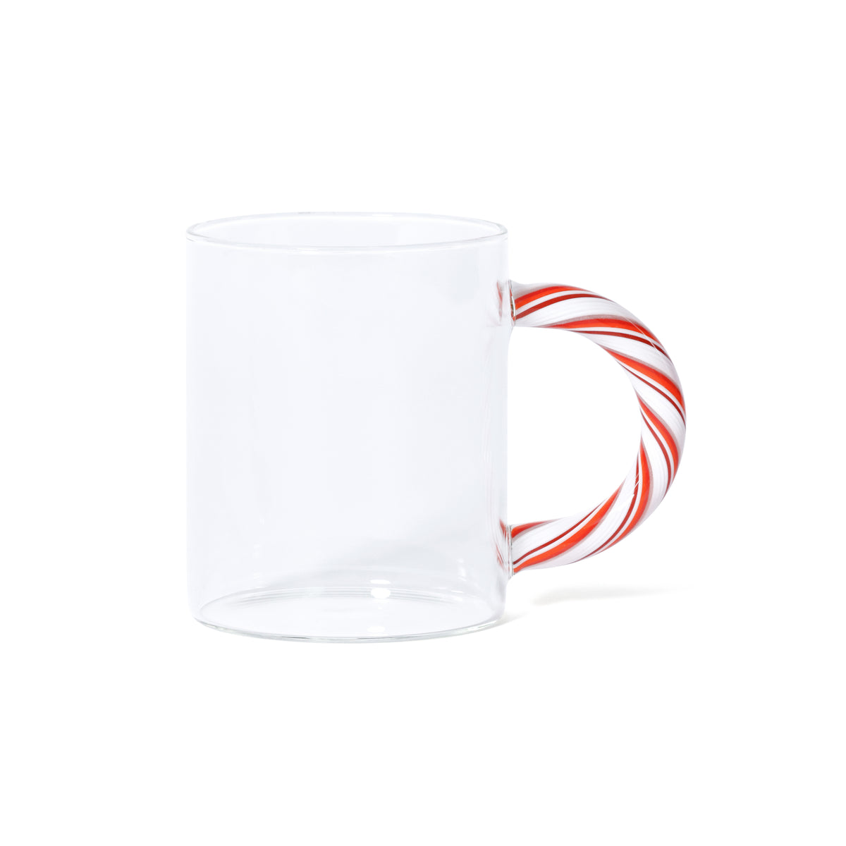 Zodax Holiday Glass Mugs, Set of 5 Assorted Styles