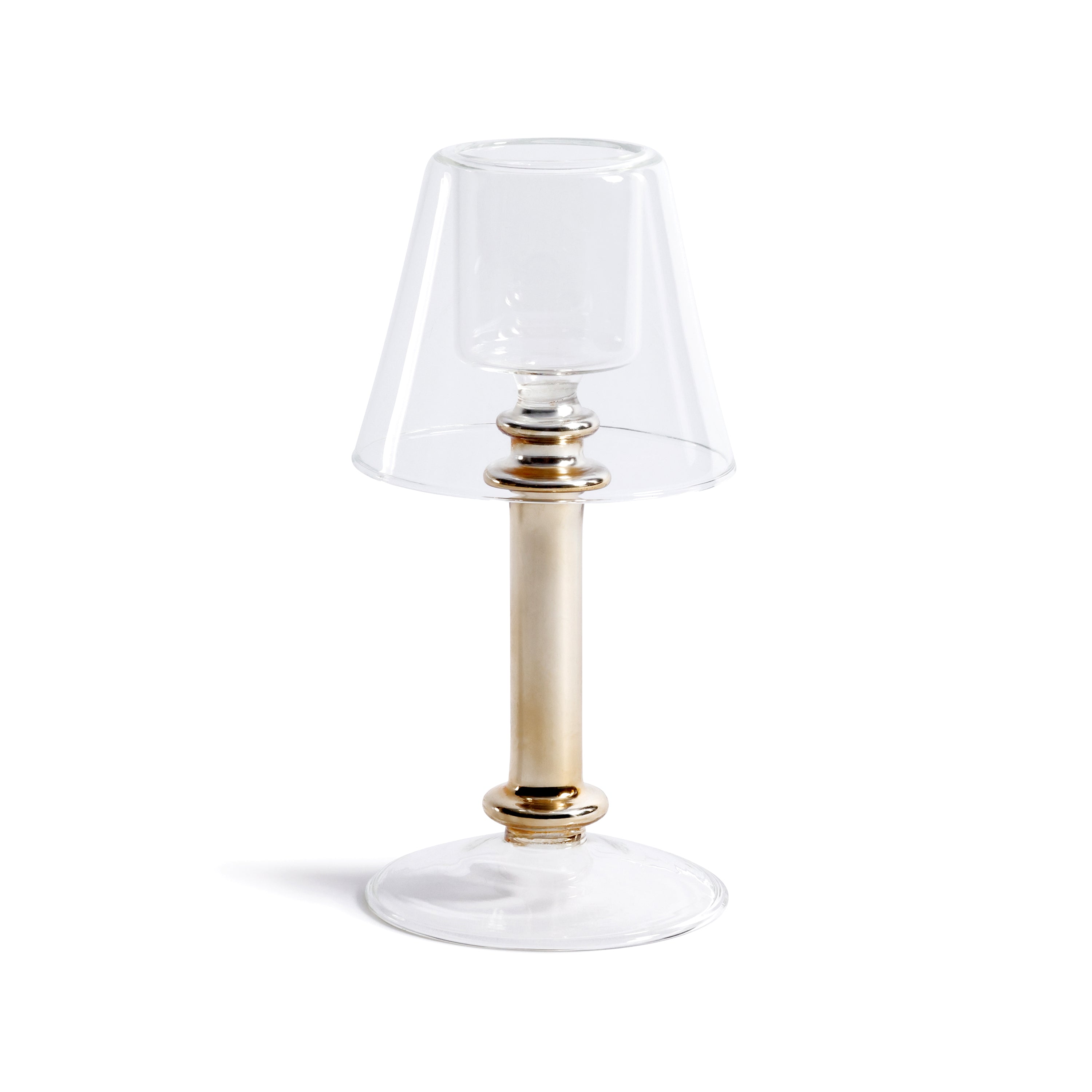 Zodax Isola Glass Candle Holder - Thumbnail 2