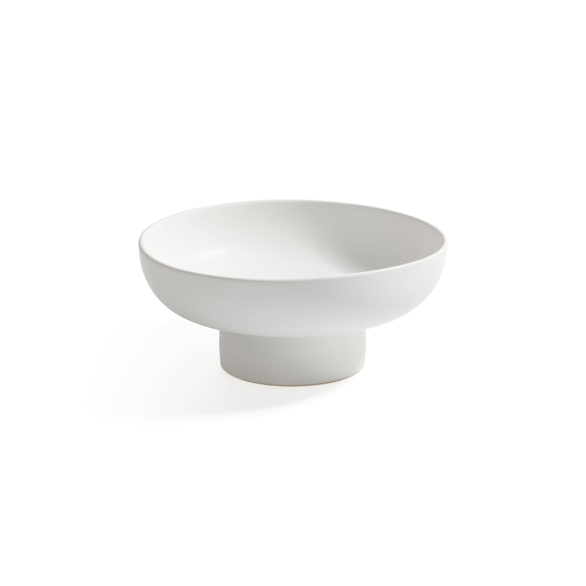 Zodax Japanese Ikebana White Ceramic Floral Arrangement Bowl