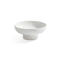 Zodax Japanese Ikebana White Ceramic Floral Arrangement Bowl