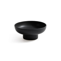 Zodax Japanese Ikebana Black Ceramic Floral Arrangement Bowl