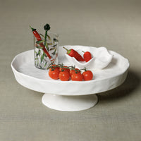Zodax Alfresco Ceramic Footed Serving Bowl