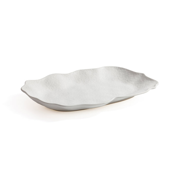 Zodax Alfresco Ceramic Rectangular Serving Platter