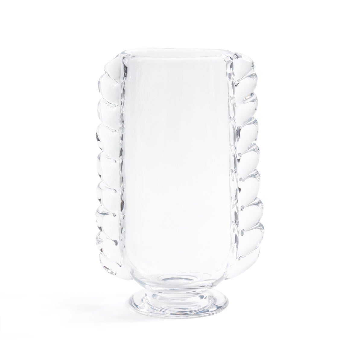 Zodax Vintage Braided Clear Glass Vase