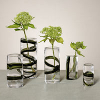 Zodax Botánico Glass Vase, 10.75"