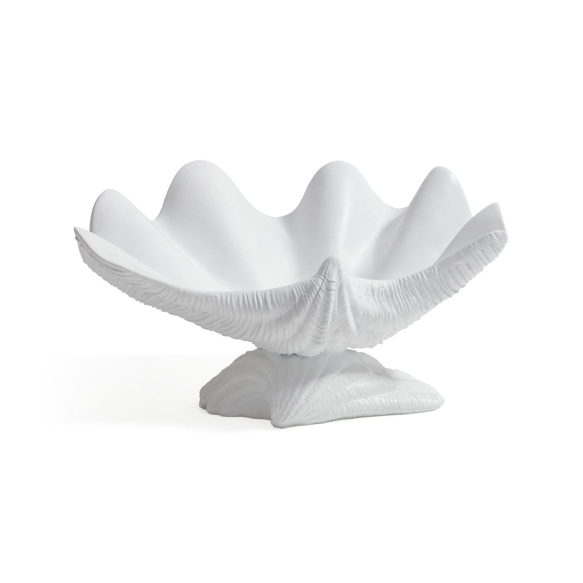 Zodax Champagne Reef Resin Decorative Shell Bowl