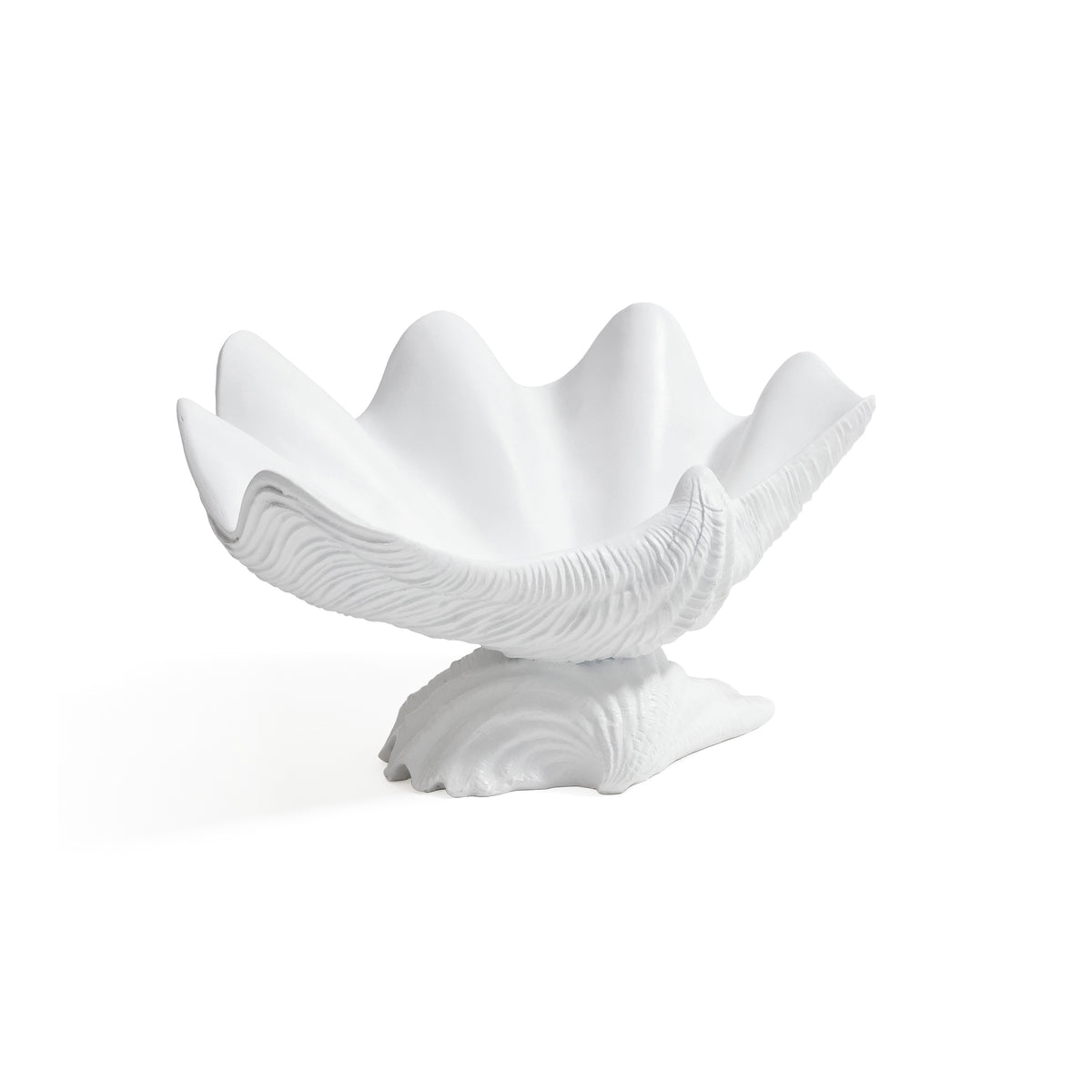 Zodax Champagne Reef Resin Decorative Shell Bowl