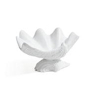 Zodax Champagne Reef Resin Decorative Shell Bowl