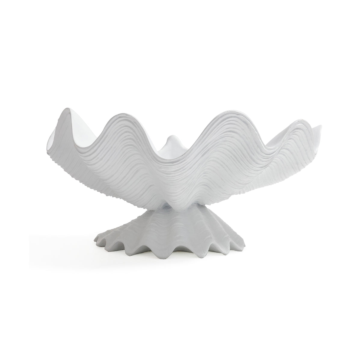 Zodax Champagne Reef Resin Decorative Shell Bowl