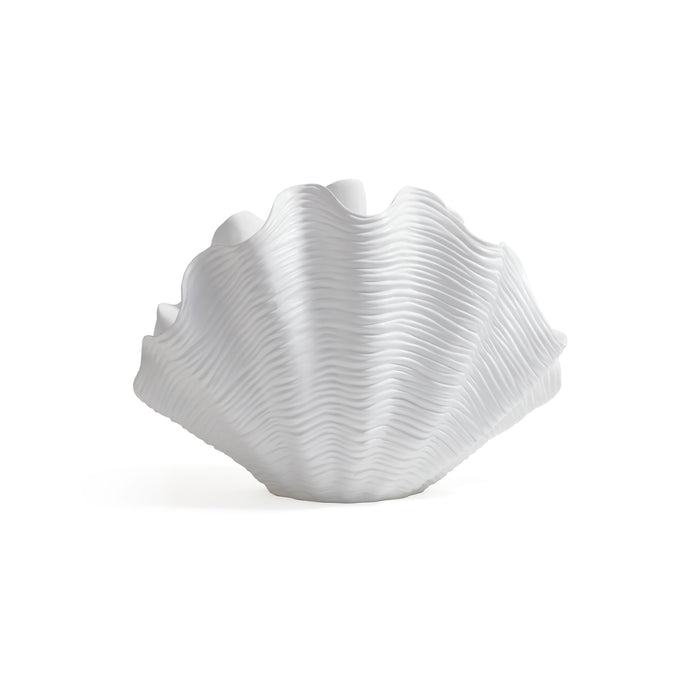 Zodax Belize Resin Decorative Shell Vase