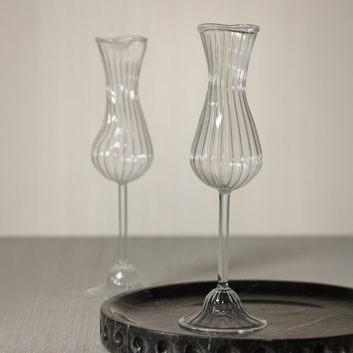 Zodax Mignon Champagne Glasses, Set of 4