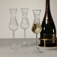 Zodax Mignon Champagne Glasses, Set of 4