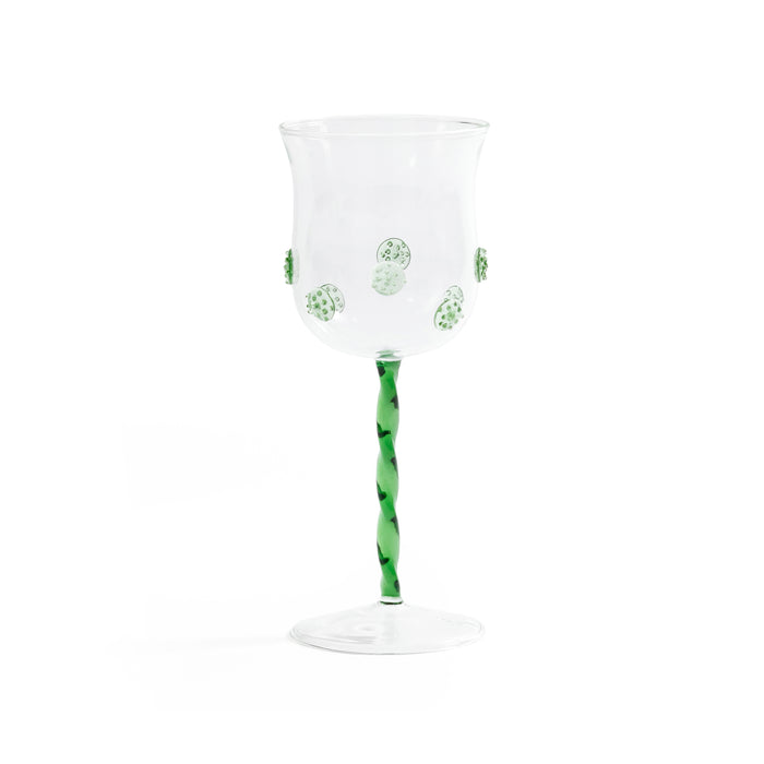 Zodax Loire Garden Wine Glasses, Set of 4