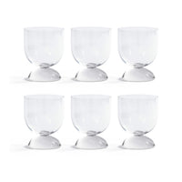 Zodax Madrid Glass Tumblers, Set of 6