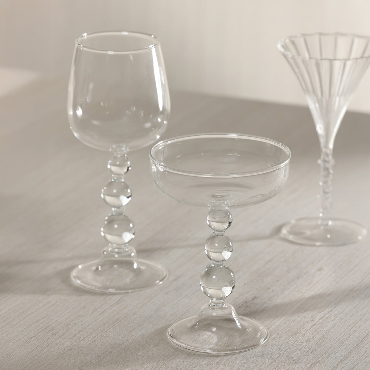Zodax Bubble Wine Glasses, Set of 4