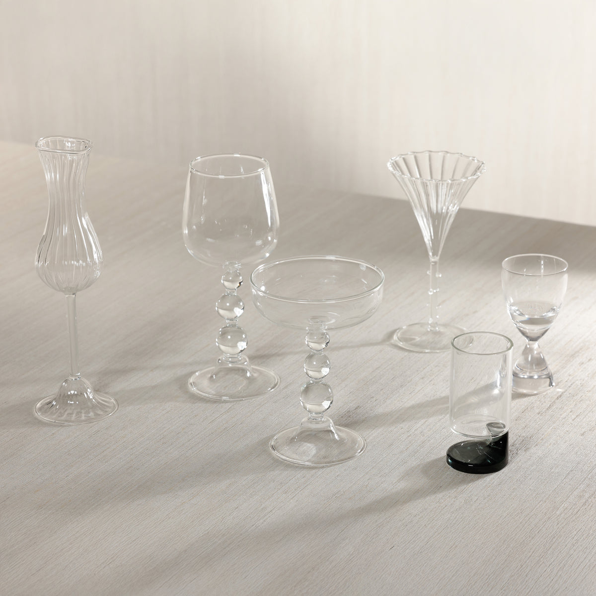 Zodax Bubble Wine Glasses, Set of 4