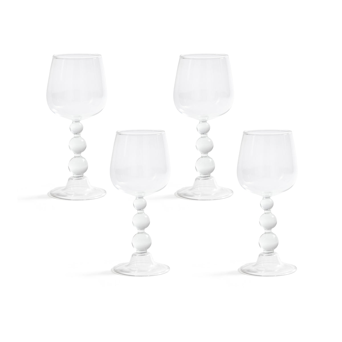 Zodax Bubble Wine Glasses, Set of 4