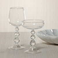 Zodax Bubble Coupe / Martini Glasses, Set of 4