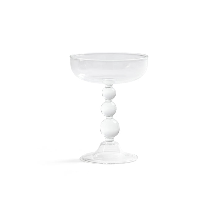 Zodax Bubble Coupe / Martini Glasses, Set of 4