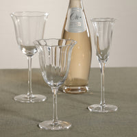 Zodax Ondine White Wine Glasses, Set of 4