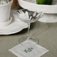 Zodax Ondine Martini / Dessert Glasses, Set of 4