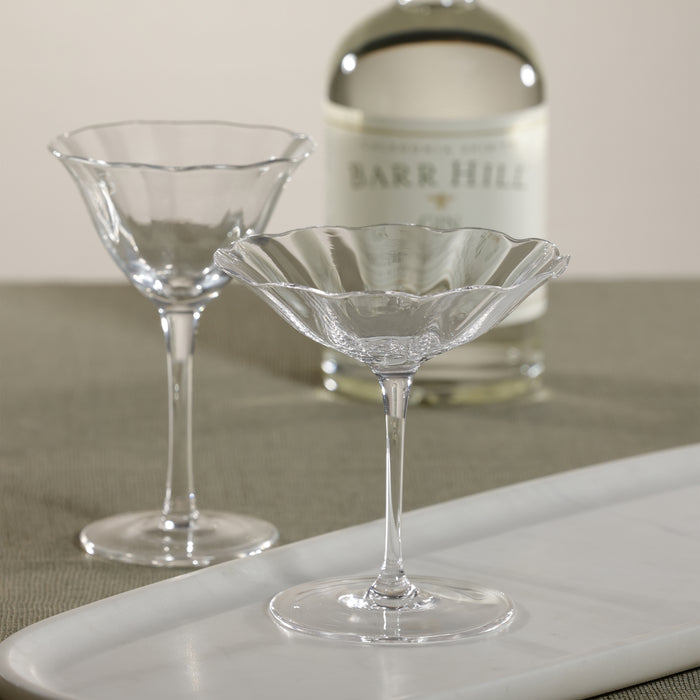 Zodax Ondine Martini / Dessert Glasses, Set of 4