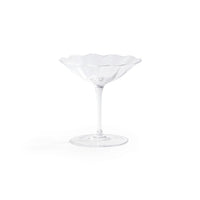 Zodax Ondine Martini / Dessert Glasses, Set of 4