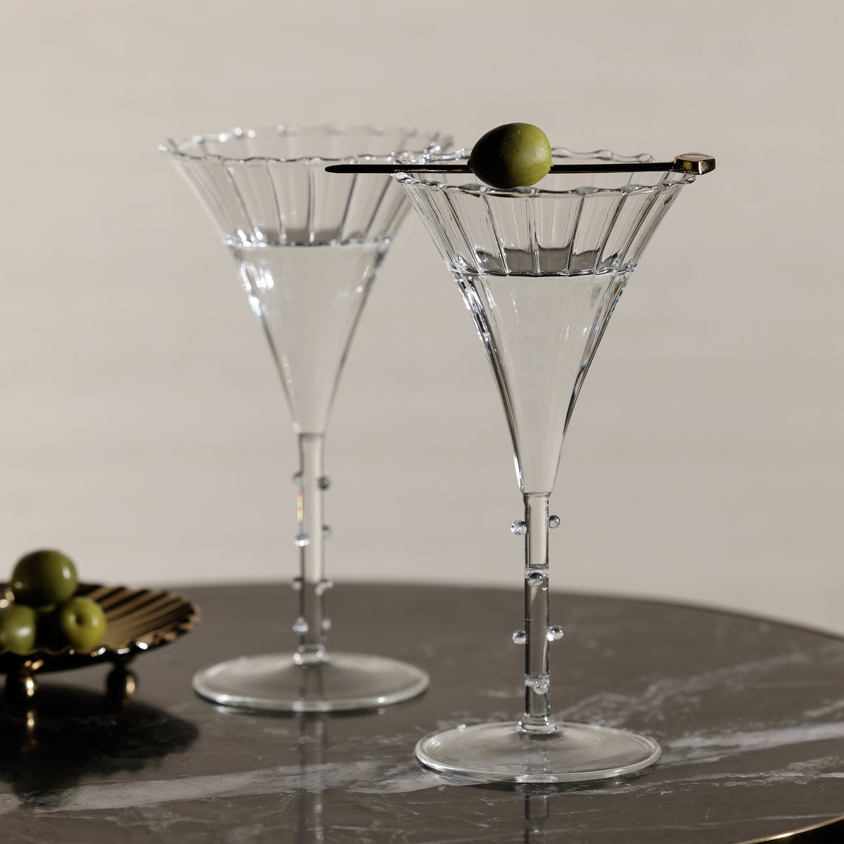 Zodax Chaumont Cocktail Glasses, Set of 4