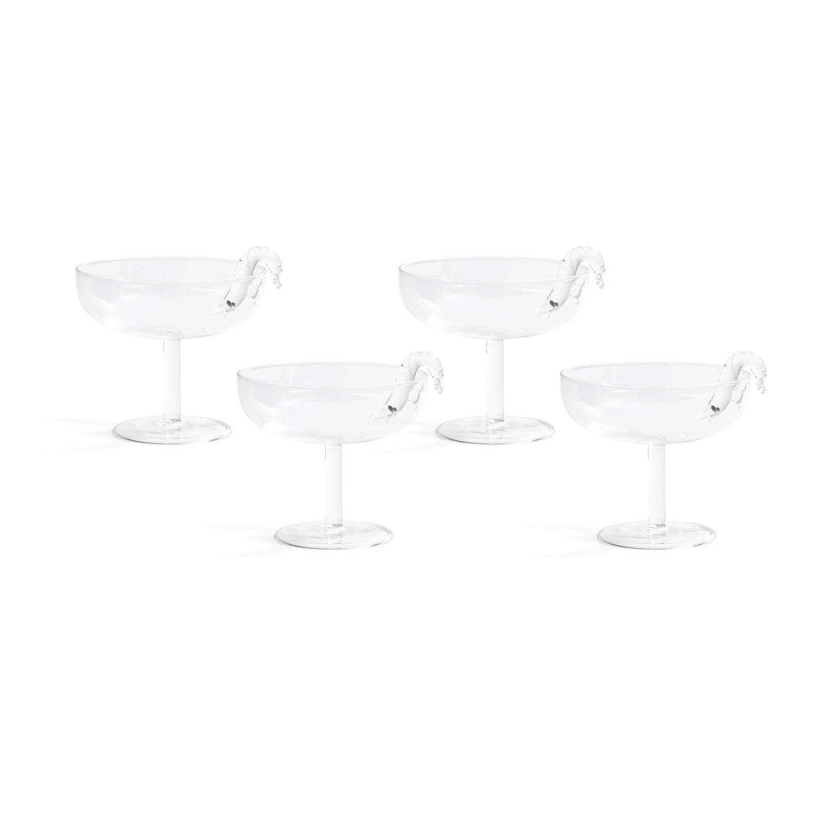 Zodax Shrimp Cocktail Tower Bowls, Set of 4