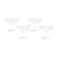 Zodax Shrimp Cocktail Tower Bowls, Set of 4